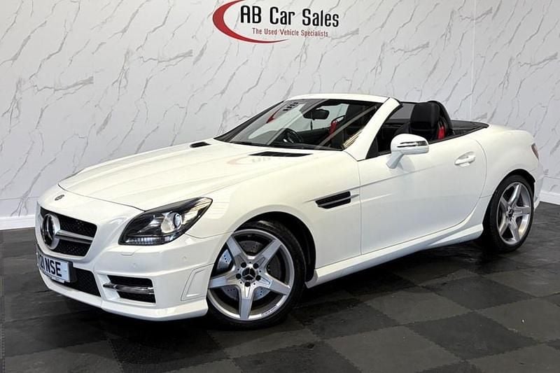 Used Mercedes SLK250 AMG 204 HP (150 kW) 2012 White Cabriolet