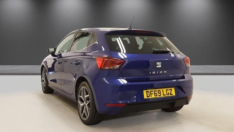 Used Seat Ibiza XCELLENCE Lux 115 HP (84 kW) 2019 Blue Hatchback