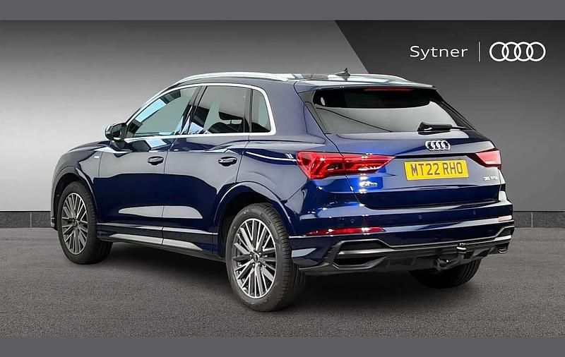 Used Audi Q3 S-Line 150 HP (110 kW) 2022 Blue SUV