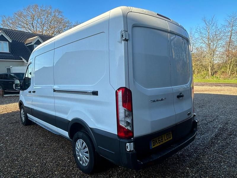 Used Ford Transit 130 HP (95 kW) 2018 White Van