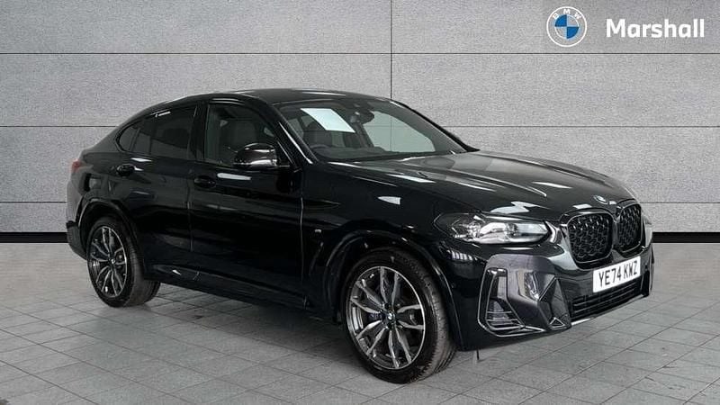 Black sapphire Used 2024 BMW X4 M Sport SUV | £45,045 (Fair price) - Image 1/4