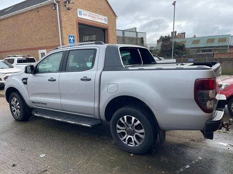 Used Ford Ranger Wildtrack 200 HP (147 kW) 2018 Silver Pickup
