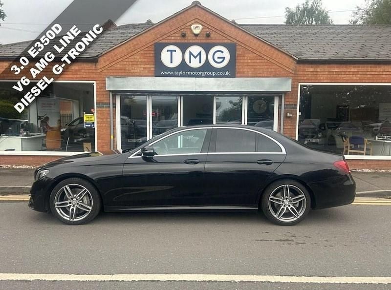 Black Used 2016 Mercedes E350 AMG line Sedan | £18,995 (A bit pricey) - Image 1/4