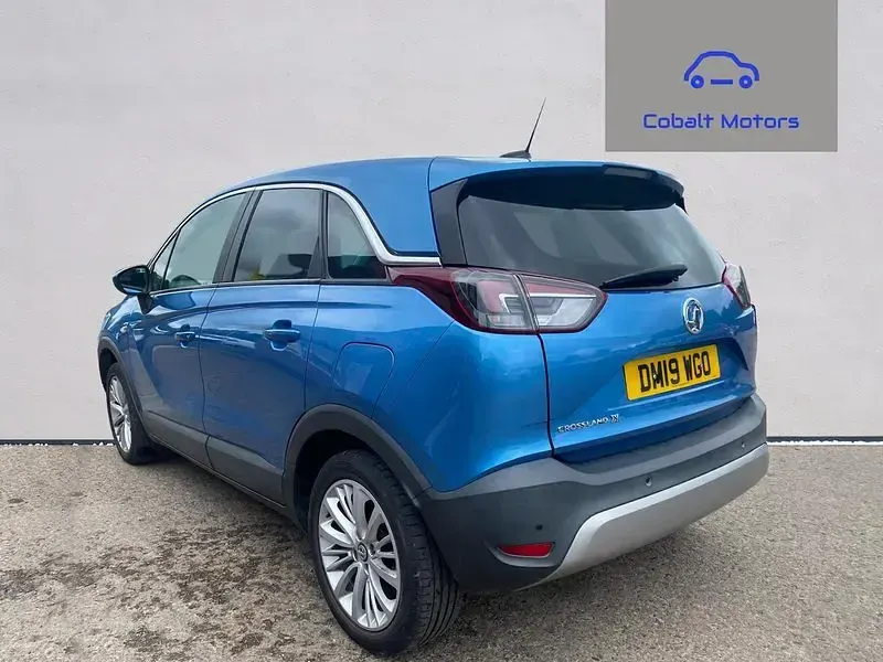 Used Vauxhall Crossland X Elite 130 HP (95 kW) 2019 Blue SUV