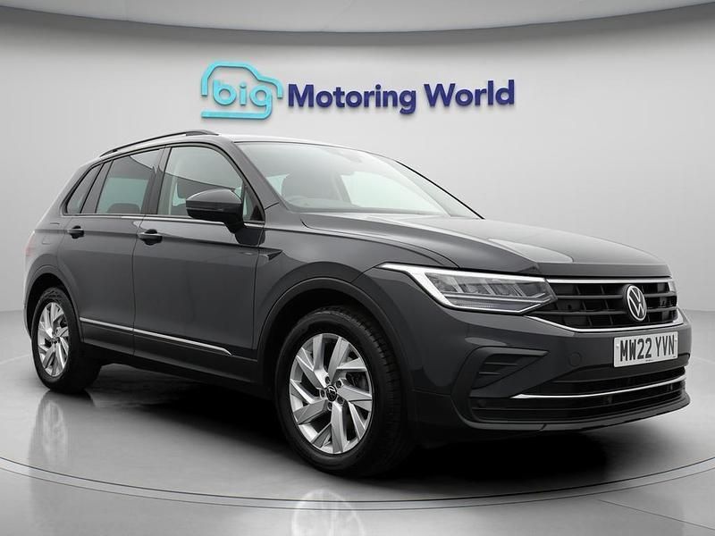 Grey Used 2022 VW Tiguan Life SUV | £19,500 (Super price) - Image 1/4
