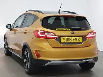 Used Ford Fiesta Active 125 HP (91 kW) 2018 Brown Hatchback
