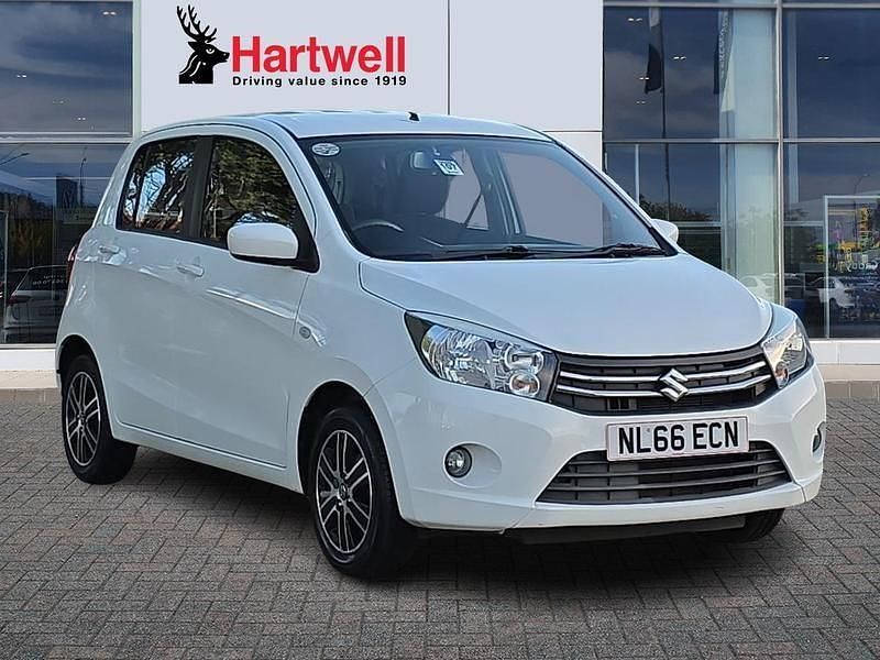 White Used 2016 Suzuki Celerio SZ4 Hatchback | £5,648 (Fair price) - Image 1/3