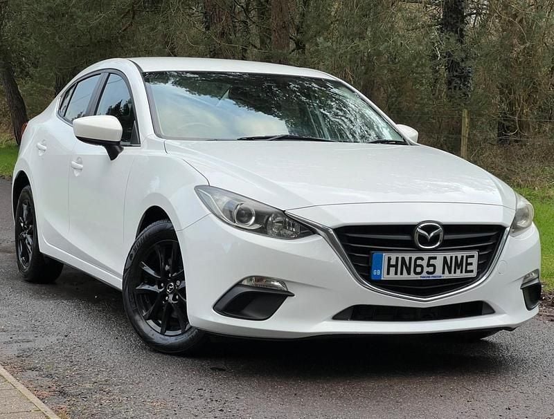 White Used 2015 Mazda 3 Sedan | £6,999 (Fair price) - Image 1/3
