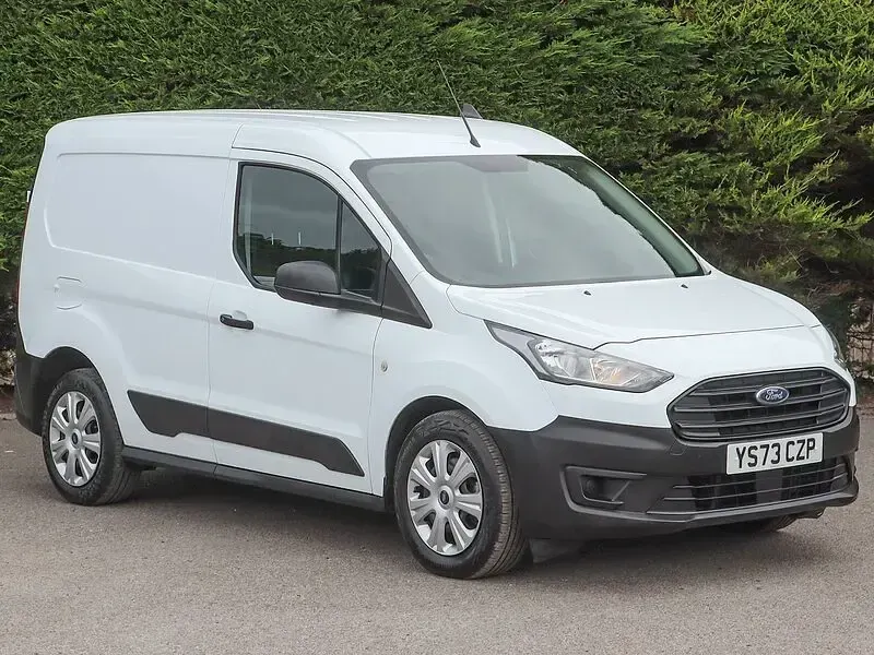 Used Ford Transit 100 HP (73 kW) 2023 Frozen white Van