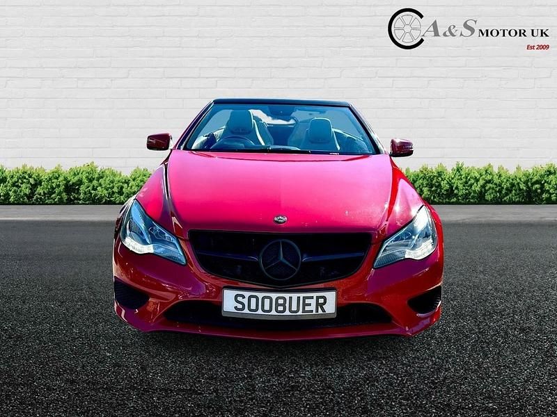Used Mercedes E220 SE 168 HP (123 kW) 2014 Red Cabriolet