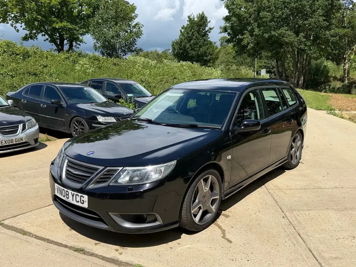 Used Saab 9-3 280 HP (205 kW) 2008 Black Estate