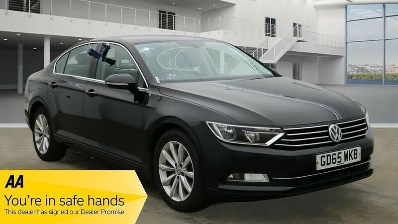 Black Used 2015 VW Passat SE Sedan | £6,495 (Fair price) - Image 1/3