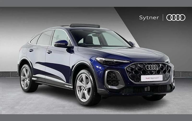 Used Audi Q5 Sportback S-Line 200 HP (147 kW) 2025 Blue SUV