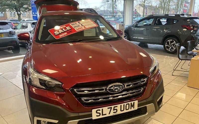 New Subaru Outback 169 HP (124 kW) 2025 Crimson red pearl Estate