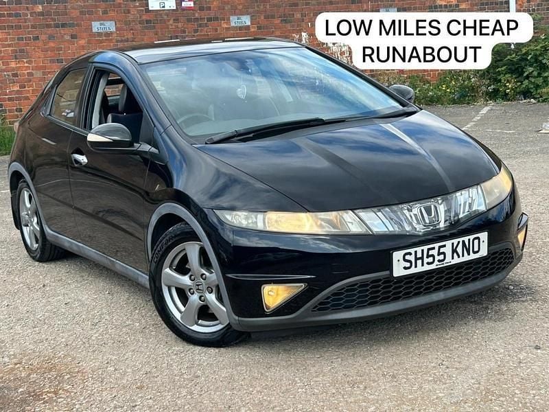 Black Used 2005 Honda Civic ES Hatchback | £1,499 (Super price) - Image 1/4