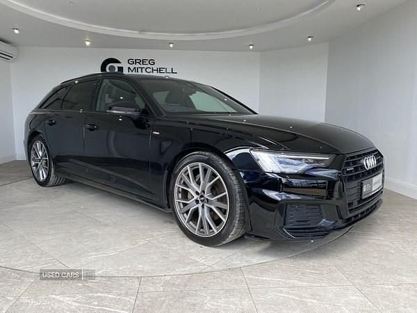 Black Used 2020 Audi A6 Black Edition Estate | £29,690 (Fair price) - Image 1/4