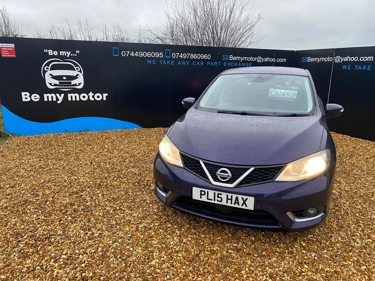 Used Nissan Pulsar Acenta 115 HP (84 kW) 2015 Blue Hatchback