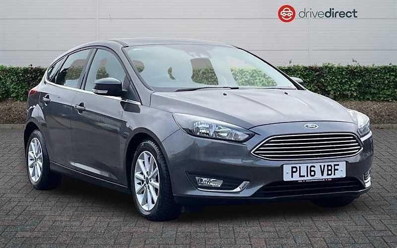 Grey Used 2016 Ford Focus Titanium Hatchback | £6,998 (Fair price) - Image 1/4