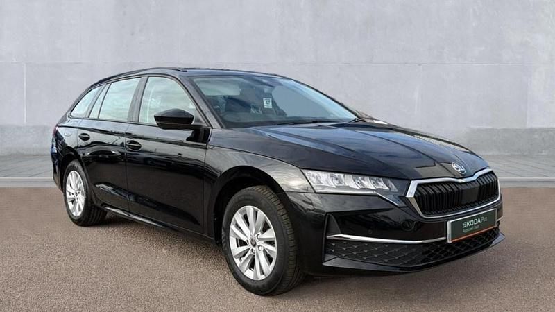 Black Used 2024 Skoda Octavia SE Technology Estate | £20,100 (Fair price) - Image 1/4
