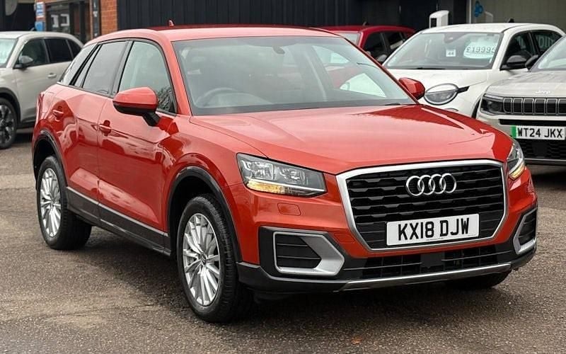 Orange Used 2018 Audi Q2 Design SUV | £10,995 (Good price) - Image 1/4
