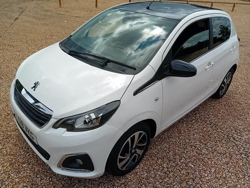 White Used 2018 Peugeot 108 Allure Hatchback | £4,995 (Fair price) - Image 1/4