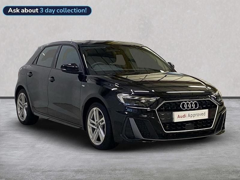 Black Used 2022 Audi A1 S-Line Hatchback | £20,962 (Fair price) - Image 1/4