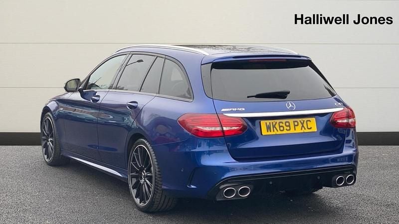 Used Mercedes C43 AMG Premium 2019 Blue Estate