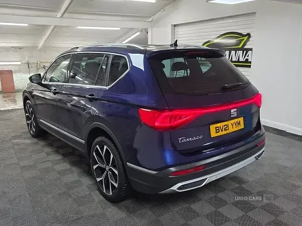 Used Seat Tarraco SE 150 HP (110 kW) 2021 Blue SUV