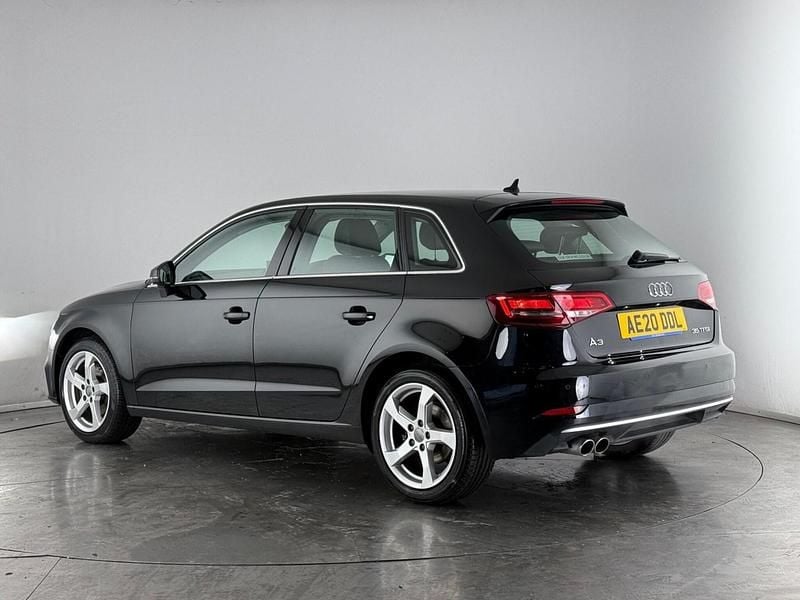 Used Audi A3 Sportback Sport 150 HP (110 kW) 2019 Black Hatchback