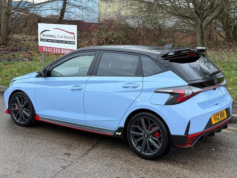 Used Hyundai i20 204 HP (150 kW) 2022 Blue Hatchback