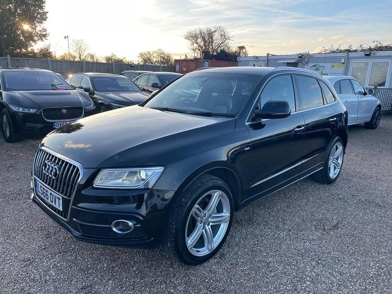 Used Audi Q5 S-line plus 190 HP (139 kW) 2016 Black SUV