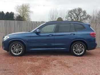 Used BMW X3 M Sport 190 HP (139 kW) 2020 Blue SUV