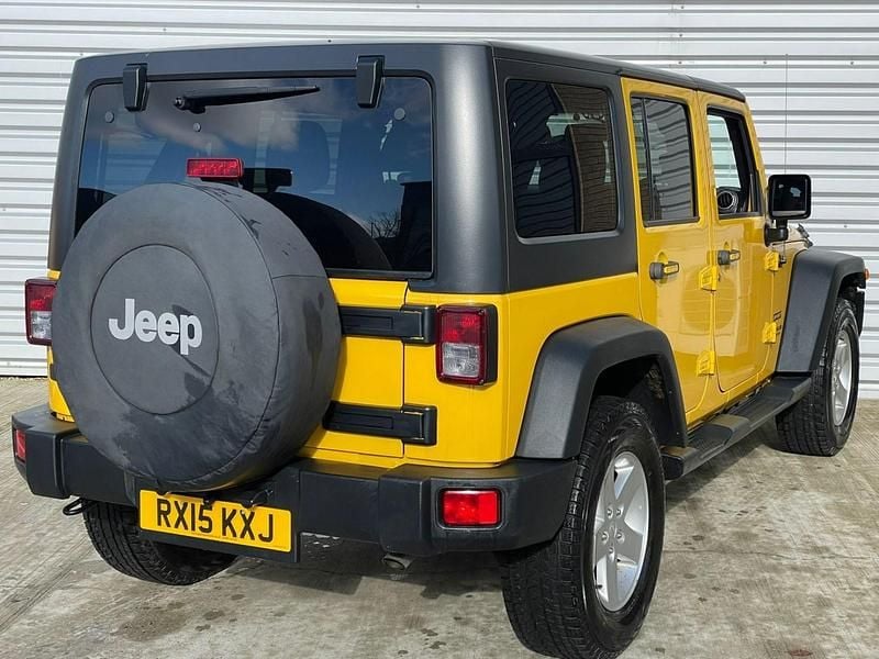 Begagnad Jeep Wrangler Rubicon 285 HK (209 kW) 2015 Gul SUV