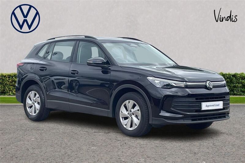 Black Used 2025 VW Tiguan SUV | £29,971 - Image 1/4