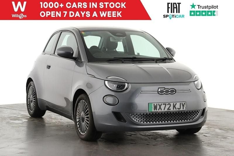 Grey Used 2022 Fiat 500e Icon Hatchback | £12,499 (Fair price) - Image 1/3