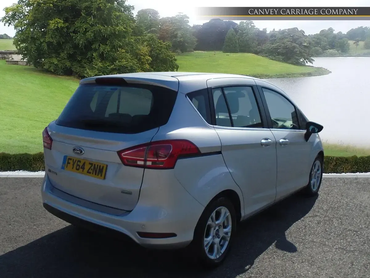 Used Ford B-MAX Zetec 100 HP (73 kW) 2014 Silver MPV