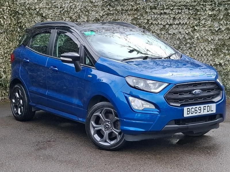 Used Ford Ecosport ST-Line 125 HP (91 kW) 2019 Blue SUV