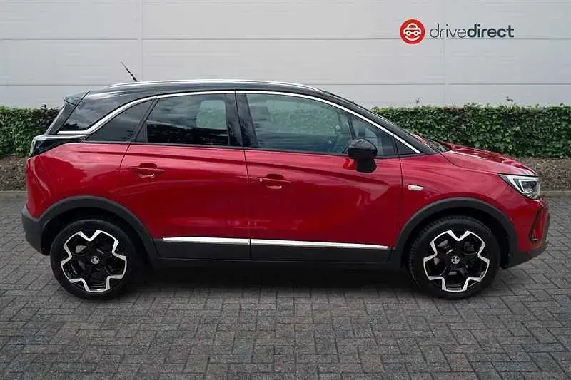 Used Vauxhall Crossland Ultimate 130 HP (95 kW) 2022 Red SUV