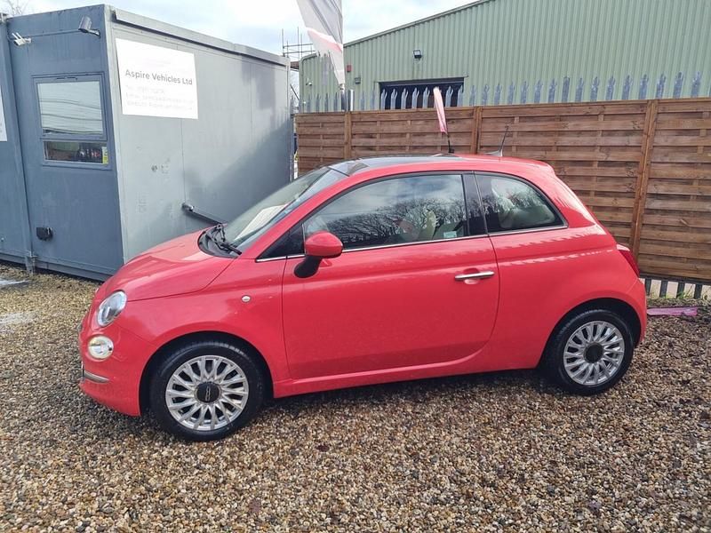 Used Fiat 500 Lounge 69 HP (50 kW) 2016 Pink Hatchback