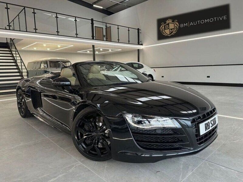 Black Used 2011 Audi R8 Spyder Design Cabriolet | £42,995 (Fair price) - Image 1/4