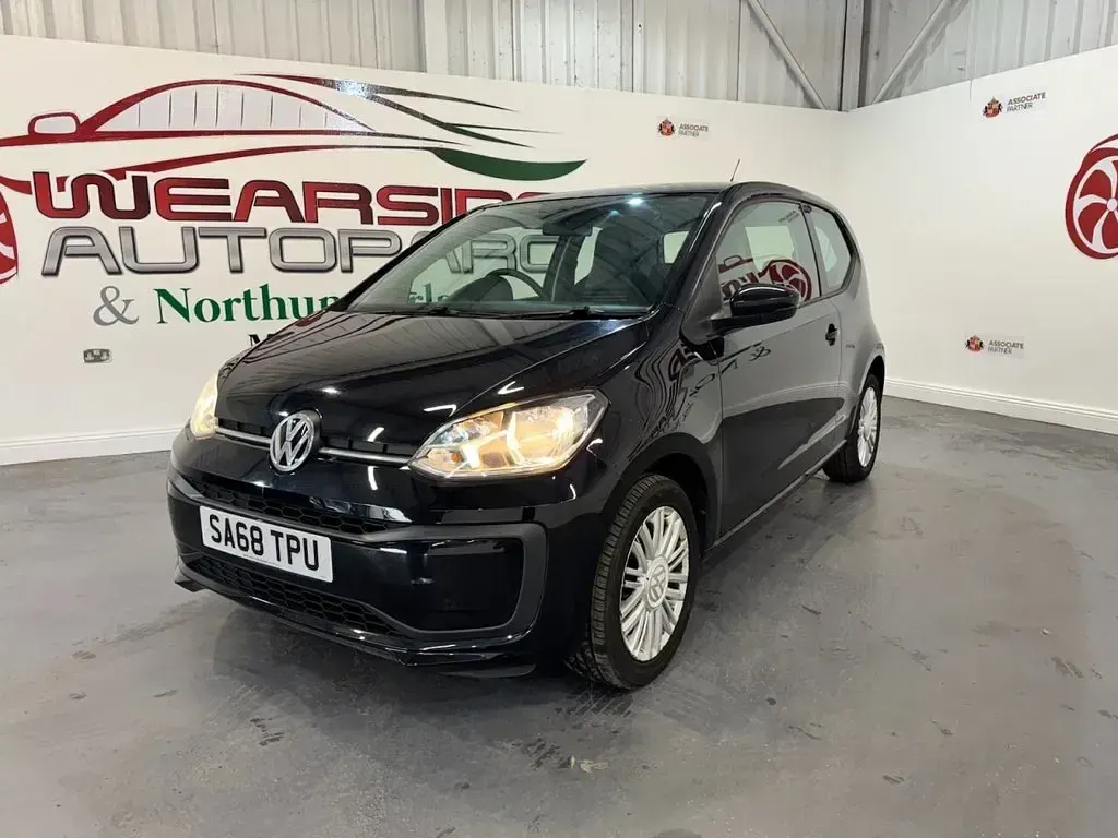 Used VW up! move up! 60 HP (44 kW) 2018 Black Hatchback