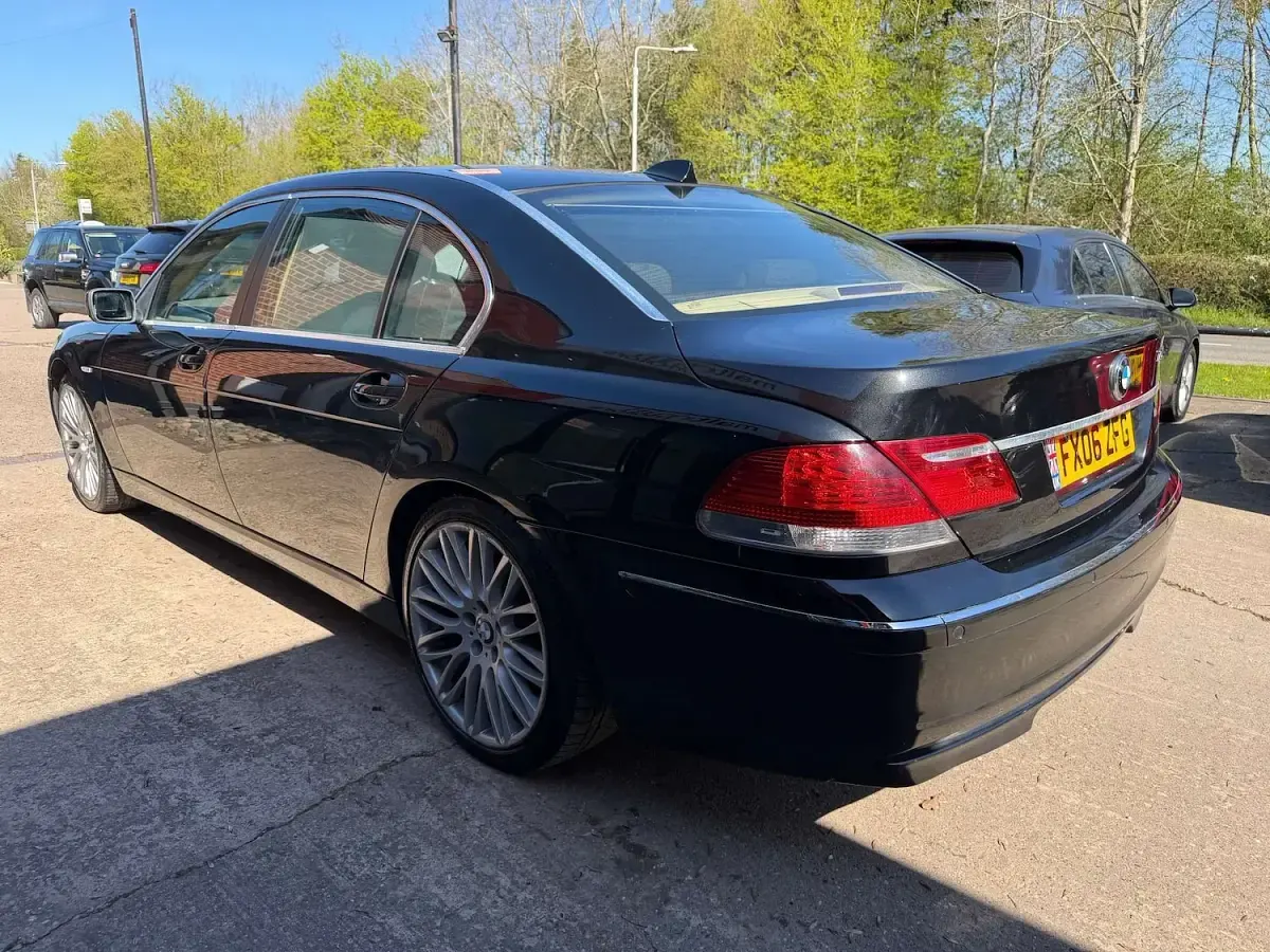 Used BMW 750L Luxury Line 2006 Black Sedan