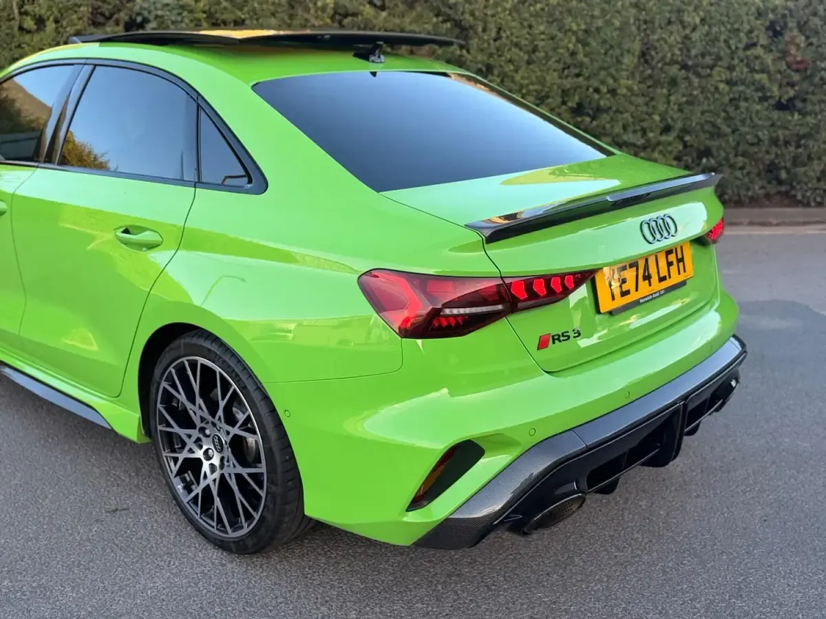 Used Audi RS3 Comfort 400 HP (294 kW) 2025 Green Sedan