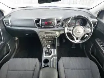 Used Kia Sportage 114 HP (83 kW) 2017 Silver SUV