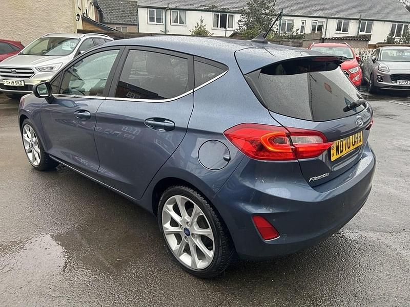Used Ford Fiesta Titanium X 125 HP (91 kW) 2021 Blue Hatchback