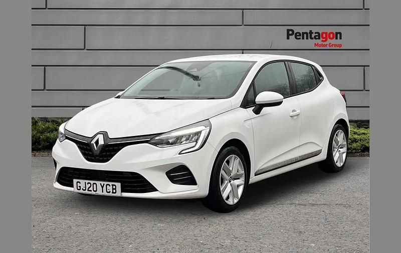 Used Renault Clio V Play 71 HP (52 kW) 2020 White Hatchback