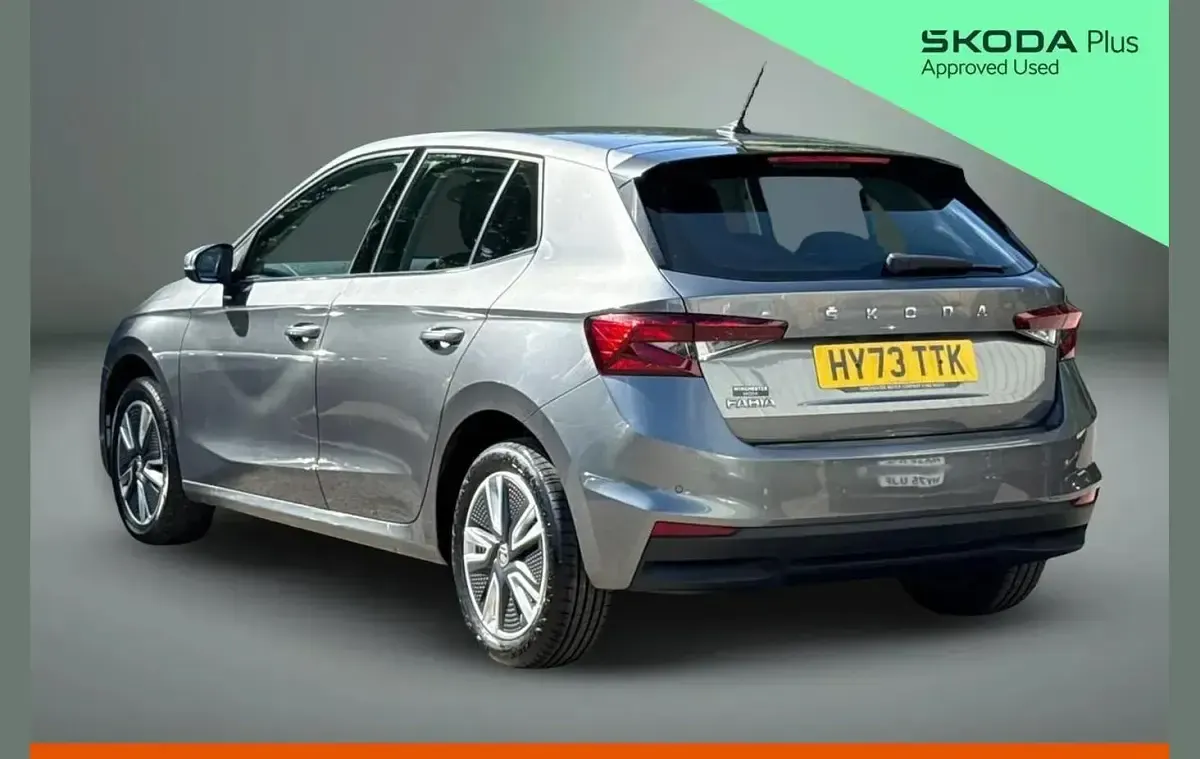 Used Skoda Fabia SE L 108 HP (79 kW) 2023 Grey Hatchback