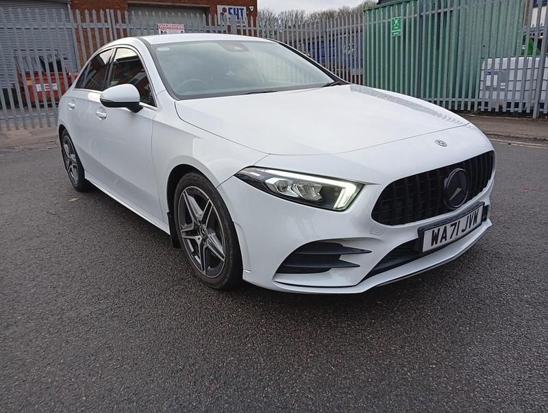 Used Mercedes A220 AMG line 2021 White Sedan
