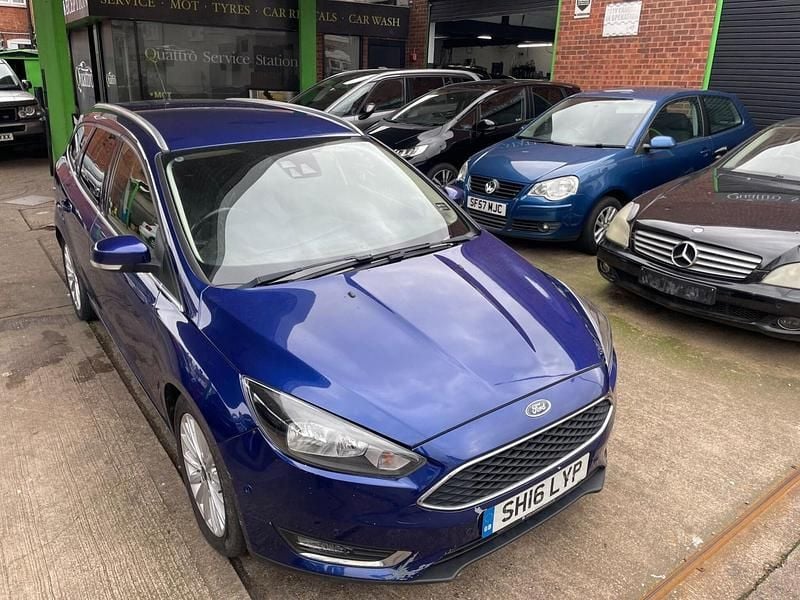 Used Ford Focus Titanium X 2016 Blue Estate