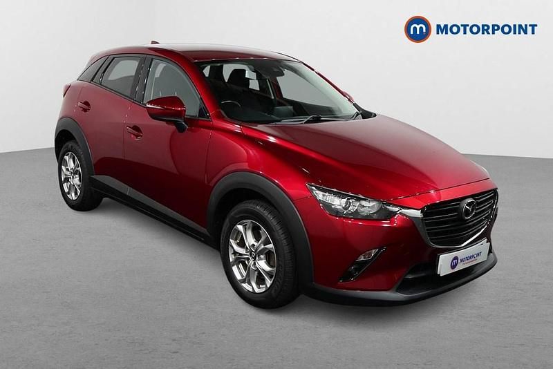Red Used 2019 Mazda CX-3 SUV | £14,549 (Fair price) - Image 1/4